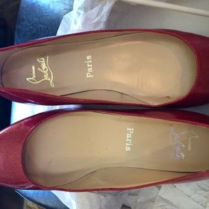 Christian Louboutin Red flats